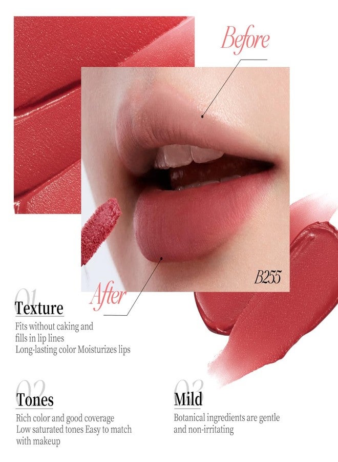 COLORKEY Airy Velvet Lip Tint, Matte Finishs, Longwear Rich Lip Colors, non-sticky, Creamy Soft Texture, Waterproof Lip Stain, Matte hydration, non-drying. Velvety finish (R247 Spring Snow, 3g) - Image 4